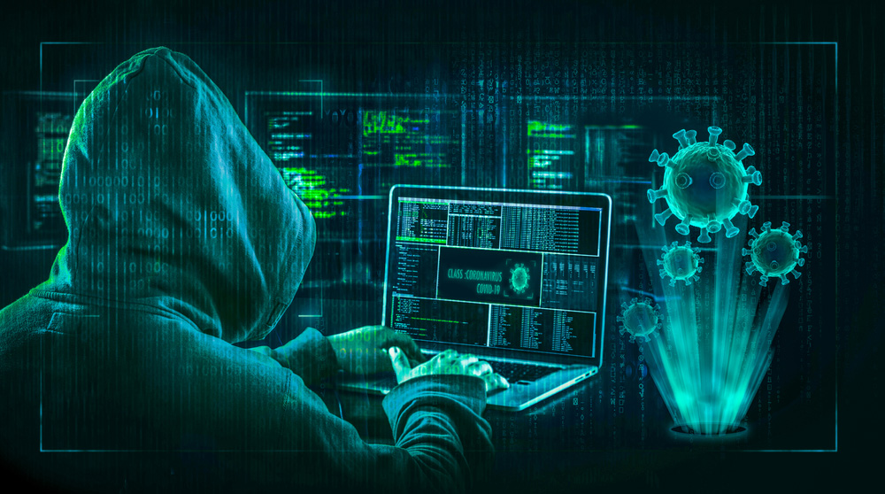 Hacker,Virus,Malware,Attack,During,Coronavirus,Pandemic,Concept